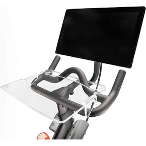 TFD The Tray3D | Compatible with Peloton Bike Gen 3 & Bike+ (Both Models), Made in the USA, Laptop & Desk Tray Holder | Designed with Premium Grade Acrylic Materials - The Ultimate Peloton Accessories
