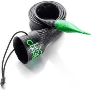 Line Cutterz Edition TRC - Spinning Rod Shield w/Reel Strap & Foam Tip, Keeps Lines from Tangling