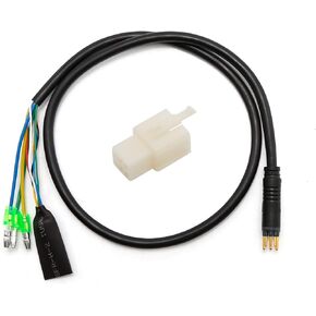 Aynaxcol Ebike Cable Connector 9 Pin 60cm Male Motor Cable Electric Bicycle Motor Adapter with Hall Sensor Ebike Conversion Parts