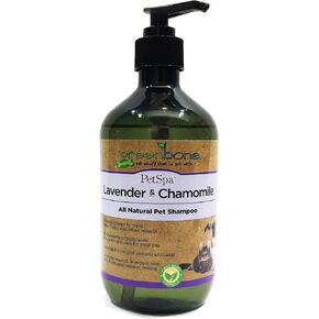Pet Spa All-Natural Plant-Based Shampoo - Tea Tree Oil & Shea Butter - Naturally Deodorizing & Hydrating