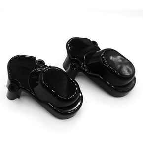 Fits For Harley Sportster 1200 883 Iron 883 1200 2005-2014 Custom XL1200C XL883L Motorcycle Accessories Rear Axle Cover Nut Bolt Caps Kit (Black)