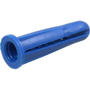 The Hillman Group 370345 Blue Conical Plastic Anchor, 14-16 X 1-3/8-Inch, 50-Pack by The Hillman Group