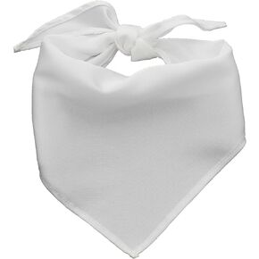 EechicSpace Polyester Dog Bandana Black Dog Scarf for Small Medium Large Pets
