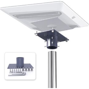 Starlink Long Wall Mount, EDUP LOVE Starlink Roof Mount, Starlink Mounting Kit, Starlink Internet Kit Satellite with Starlink Pole Mount Adapter, Supports Starlink Flat High Performance