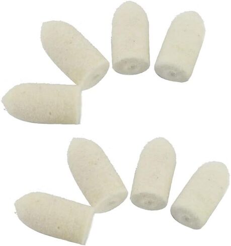 50 Pcs 25mm Wool Felt Polishing Kits Quickly Changed Wool Buffing Wheel with 1/8'' Shank for Rotary Tools in Saudi Arabia