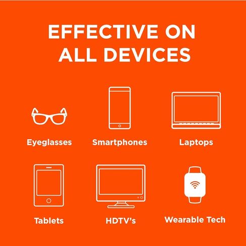 ووش! بخاخ ومنديل منظف الشاشة [مجموعة من 2] - 2.7 أونصة سائلة + 1 مناديل قماش من الألياف الدقيقة - منظف إلكتروني بحجم مناسب للسفر للسيارة والكمبيوتر والكمبيوتر المحمول وماك بوك والهاتف والساعة والنظارات - مجموعة تنظيف العدسات in Kuwait
