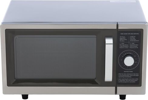 A-to-Z Supply 289-1000D Commercial Microwave with Dial Control, Silver in Kuwait