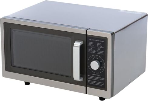A-to-Z Supply 289-1000D Commercial Microwave with Dial Control, Silver in Kuwait