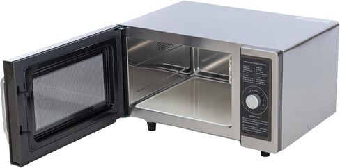 A-to-Z Supply 289-1000D Commercial Microwave with Dial Control, Silver in Kuwait