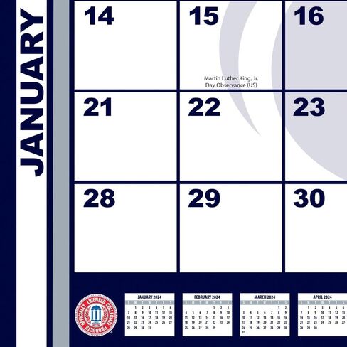 Turner Sports Penn State Nittany Lions 2024 22X17 Desk Calendar (24998061487) in Saudi Arabia