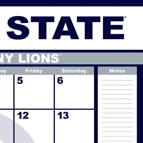 Turner Sports Penn State Nittany Lions 2024 22X17 Desk Calendar (24998061487) in Saudi Arabia