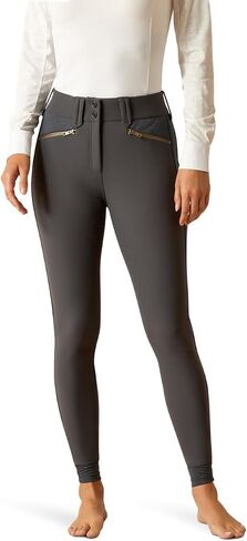 Ariat Women's Tri Factor X Bellatrix Full Seat Breech, Ebony, 28 in Saudi Arabia
