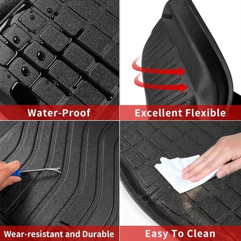 Xipoo Cargo Mat متوافق مع 2021-2024 Nissan Rogue Cargo Mat Backrest Mat Trunk بطانة بديلة لملحقات Nissan Rogue 2021-2024 (تناسب 2021-2024 Nissan Rogue، حصيرة الشحن + سجادات مسند الظهر) in Kuwait