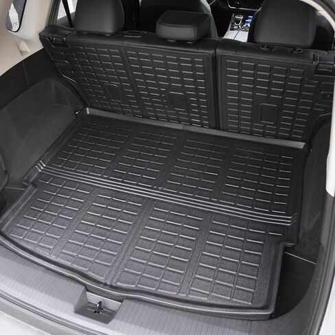 Xipoo Cargo Mat متوافق مع 2021-2024 Nissan Rogue Cargo Mat Backrest Mat Trunk بطانة بديلة لملحقات Nissan Rogue 2021-2024 (تناسب 2021-2024 Nissan Rogue، حصيرة الشحن + سجادات مسند الظهر) in Kuwait