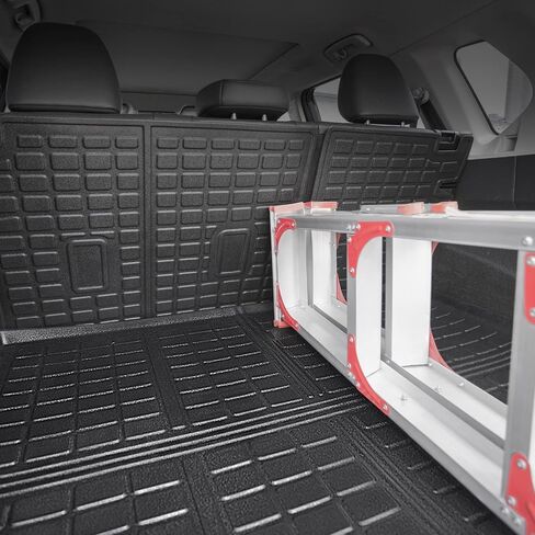 Xipoo Cargo Mat متوافق مع 2021-2024 Nissan Rogue Cargo Mat Backrest Mat Trunk بطانة بديلة لملحقات Nissan Rogue 2021-2024 (تناسب 2021-2024 Nissan Rogue، حصيرة الشحن + سجادات مسند الظهر) in Kuwait