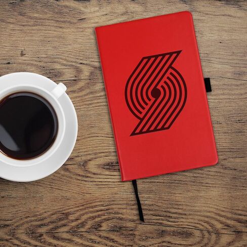 Rico Industries NBA Portland Trail Blazers Laser-Engraved Color Notepad, 5.25 x 8.25-inches in Saudi Arabia
