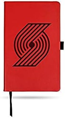 Rico Industries NBA Portland Trail Blazers Laser-Engraved Color Notepad, 5.25 x 8.25-inches in Saudi Arabia
