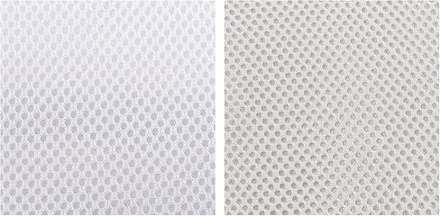 MECCANIXITY Speaker Grill Cloth White 20" x 63" Stereo Mesh Fabric Protective for Home Speaker Repair with 20" x 63" Dustproof Cloth Light Grey 2 Pack in Saudi Arabia