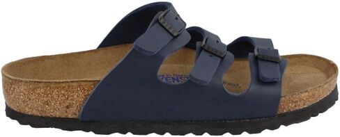 Birkenstock Women's Florida Soft Footbed Birko-Flor Navy Sandals - 41 M EU in Saudi Arabia