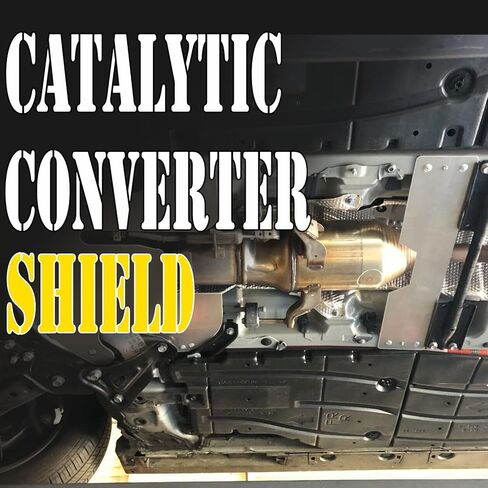 محول حفاز درع حماية مدافع مضاد للسرقة من الألومنيوم محول حفاز مضاد للسرقة متوافق مع بريوس 2010-2015 in Kuwait