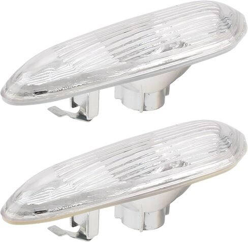 CARBBIA 63137165741 Smoked LED Fender Side Marker Light Compatible with BMW Sequential Turn Signal Lamp 63137165742, 63137253325, 63137253326, 63133418445 in Saudi Arabia