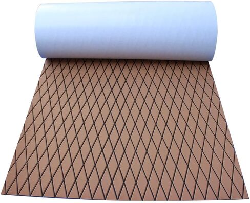 EVA Foam Boat Flooring Decking Sheet Pad Anti-Skid Faux Teak Marine Flooring Mat for Cooler Tops RV Yacht in Saudi Arabia