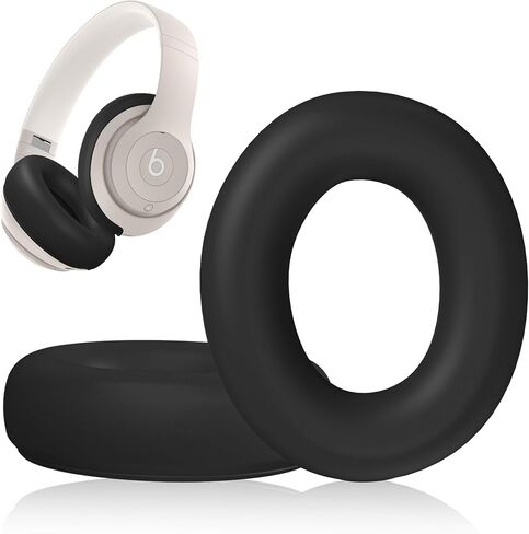 Silicone Case Compatible with Beats Studio Pro, Silicone Ear Pads Cover Protector Headband Cover, Anti-Scratch, Washable Protective Cover for Beats Studio Pro Ear Pads - Apricot in Kuwait