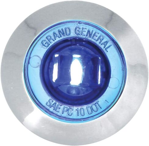 GG Grand General 75262 مصباح LED صغير مزدوج الوظيفة مقاس 1 بوصة مع إطار بلاستيكي من الكروم وواقي للشاحنات والمقطورات وATVs وUTVs وRVs in Saudi Arabia