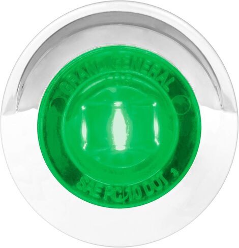 GG Grand General 75262 مصباح LED صغير مزدوج الوظيفة مقاس 1 بوصة مع إطار بلاستيكي من الكروم وواقي للشاحنات والمقطورات وATVs وUTVs وRVs in Saudi Arabia
