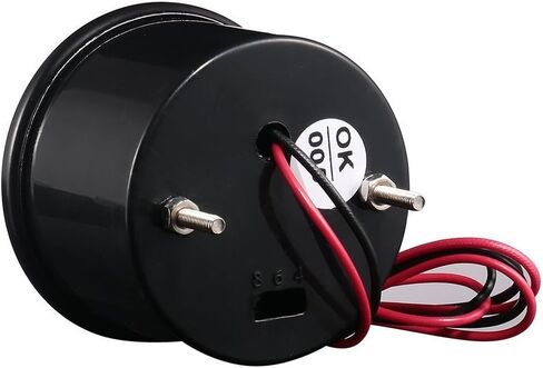 HOTSYSTEM الفولتميتر الإلكتروني الجهد فولت مقياس متر الأزرق الرقمي LED 2 بوصة 52 مللي متر للسيارات السيارات السيارات in Kuwait