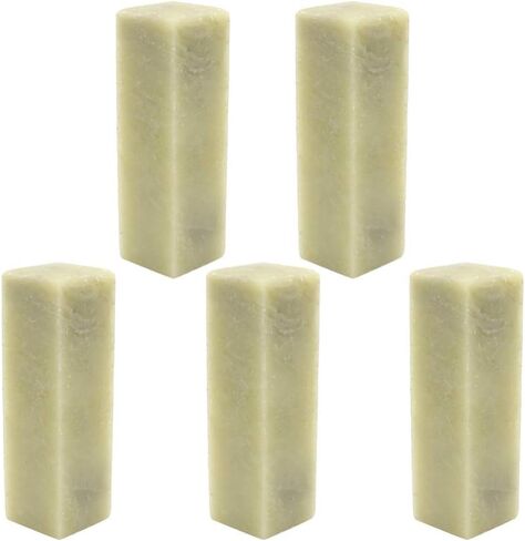 5 قطعة من أدوات الختم الصينية من Healifty للخط الحجري الصيني Qingtian Stone مقاس 1.5x1.5x5 سم مقاس m in Saudi Arabia