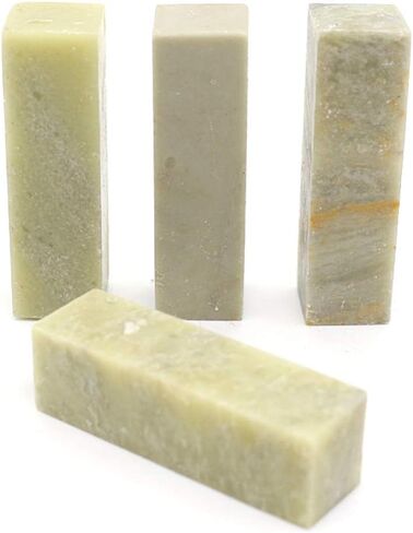 5 قطعة من أدوات الختم الصينية من Healifty للخط الحجري الصيني Qingtian Stone مقاس 1.5x1.5x5 سم مقاس m in Saudi Arabia