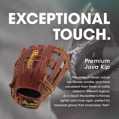 Buckler 'Core' Series - Kip Leather Baseball Gloves - Outfielder - 12.75" - Right-Hand-Throw in Saudi Arabia