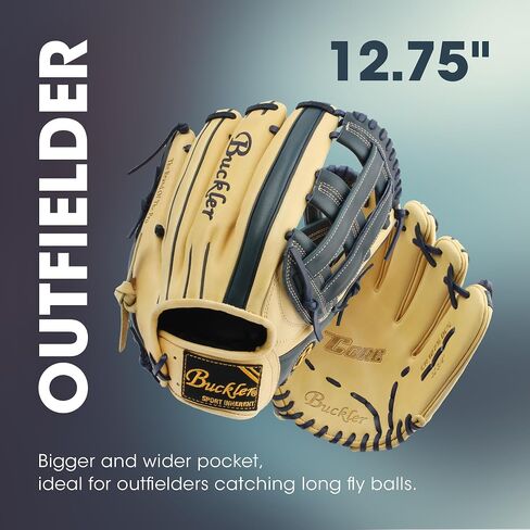 Buckler 'Core' Series - Kip Leather Baseball Gloves - Outfielder - 12.75" - Right-Hand-Throw in Saudi Arabia