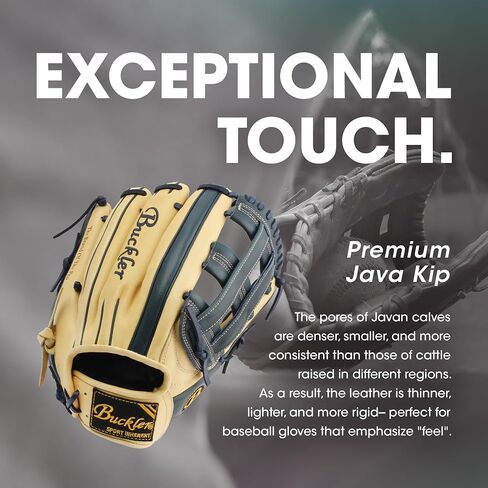 Buckler 'Core' Series - Kip Leather Baseball Gloves - Outfielder - 12.75" - Right-Hand-Throw in Saudi Arabia
