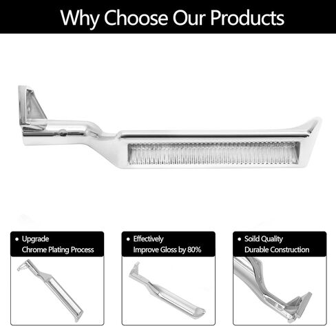 Gledewen Interior Door Handle All Metal Front Rear Right Passenger Side | Replacement for 1987-1996 Ford Bronco F150 F250 F350 F53 F59 F800 | Replaces# E7TZ-1522600-A, 77177 in Saudi Arabia