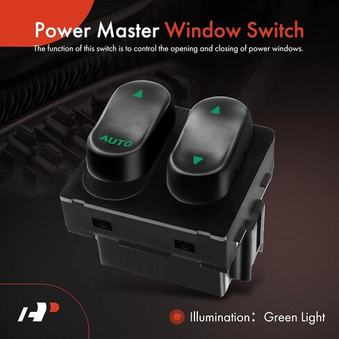 A-Premium Front Driver Power Window Switch Compatible with Ford F-150 F150 1999-2002 F-250 F250 1999 Standard Cab 2-Door Only, Replace # XL3Z14529AA in Saudi Arabia