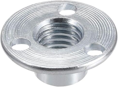 Uxcell M8x37x2.5mm براد هول المحملة الجوز الكربون الصلب T-المكسرات الأثاث الأجهزة شفة إدراج أنثى الموضوع 10 قطعة in Saudi Arabia