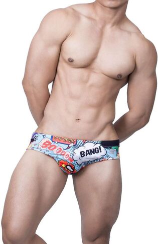 UXH New Men's Tigh Swimming Briefs whiteTrunks Swimwear Swimsuit Water Repellent Man Beach Short Men Swim Suit in Saudi Arabia