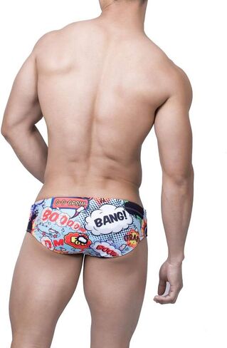 UXH New Men's Tigh Swimming Briefs whiteTrunks Swimwear Swimsuit Water Repellent Man Beach Short Men Swim Suit in Saudi Arabia