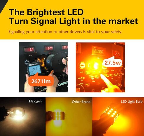 LASFIT 3157CK LED Switchback 3057CK 4057CK 4157CK فقط لمقبس CK ثنائي اللون أبيض/كهرمان LED مصباح إشارة الانعطاف CANBUS خالٍ من الأخطاء ضد فرط فلاش لمبة (2 قطعة) in Kuwait