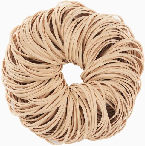 AIWOQI Rubber Bands 250pcs size #33 rubber band size 33 colors Elastic Band rubber Bands Blue green purple yellow white red for Office School Home Strong Loop Office Supplies in Saudi Arabia