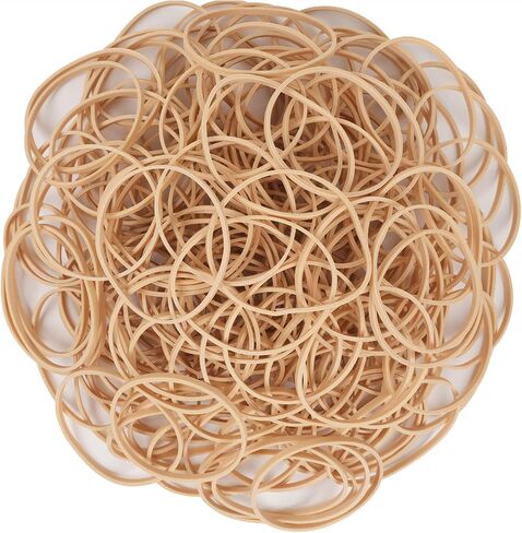AIWOQI Rubber Bands 250pcs size #33 rubber band size 33 colors Elastic Band rubber Bands Blue green purple yellow white red for Office School Home Strong Loop Office Supplies in Saudi Arabia