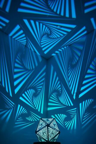 RGB Shadow Night Light, Led Geometry 3D Lamp, Sacred Spiritual Mandala Trippy Art, Shade Lantern Wood Wall Unique Decor, New Apartment Home Christmas Halloween New Year Birthday Gift (Black Hole) in Saudi Arabia