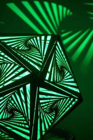 RGB Shadow Night Light, Led Geometry 3D Lamp, Sacred Spiritual Mandala Trippy Art, Shade Lantern Wood Wall Unique Decor, New Apartment Home Christmas Halloween New Year Birthday Gift (Black Hole) in Saudi Arabia