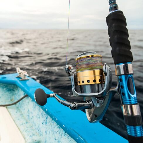 Braided Fishing Line 4 Strand Abrasion Resistant Braided Line 109/218/328Yards Test for Salt-Water, 10-100 LB, Cost-Effective, Zero Stretch, Smaller Diameter for Extra Visibility, Variety Colors in Saudi Arabia