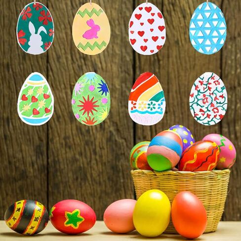 Wehous 2PCS Easter Resin Molds, Egg Resin Mold Keychain Mold with Hole Unique Jewelry Pendant Earrings Silicone Molds Bunny Egg Shape Epoxy Resin Casting Clay Mold Art Craft Keychain Easter Home Decor in Saudi Arabia