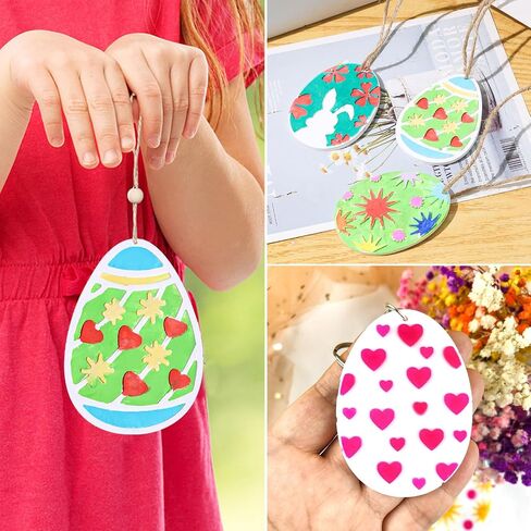 Wehous 2PCS Easter Resin Molds, Egg Resin Mold Keychain Mold with Hole Unique Jewelry Pendant Earrings Silicone Molds Bunny Egg Shape Epoxy Resin Casting Clay Mold Art Craft Keychain Easter Home Decor in Saudi Arabia