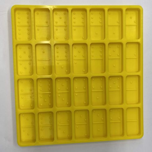 Domino Silicone Molds for Resin Casting,Big Size 28 Cavities Epoxy Resin Dominoes Mold for DIY Epoxy Resin Personalized Dominoes, Craft Jewelry Making Tools (Green)) in Saudi Arabia
