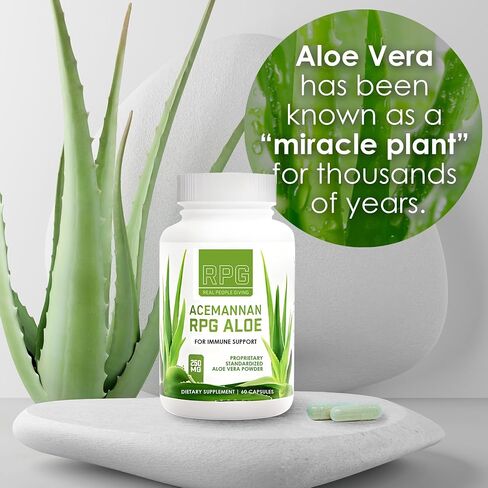 Acemannan RPG Aloe 250MG Capsules in Saudi Arabia